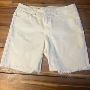 Never worn. White saint John’s bay Bermuda shorts
